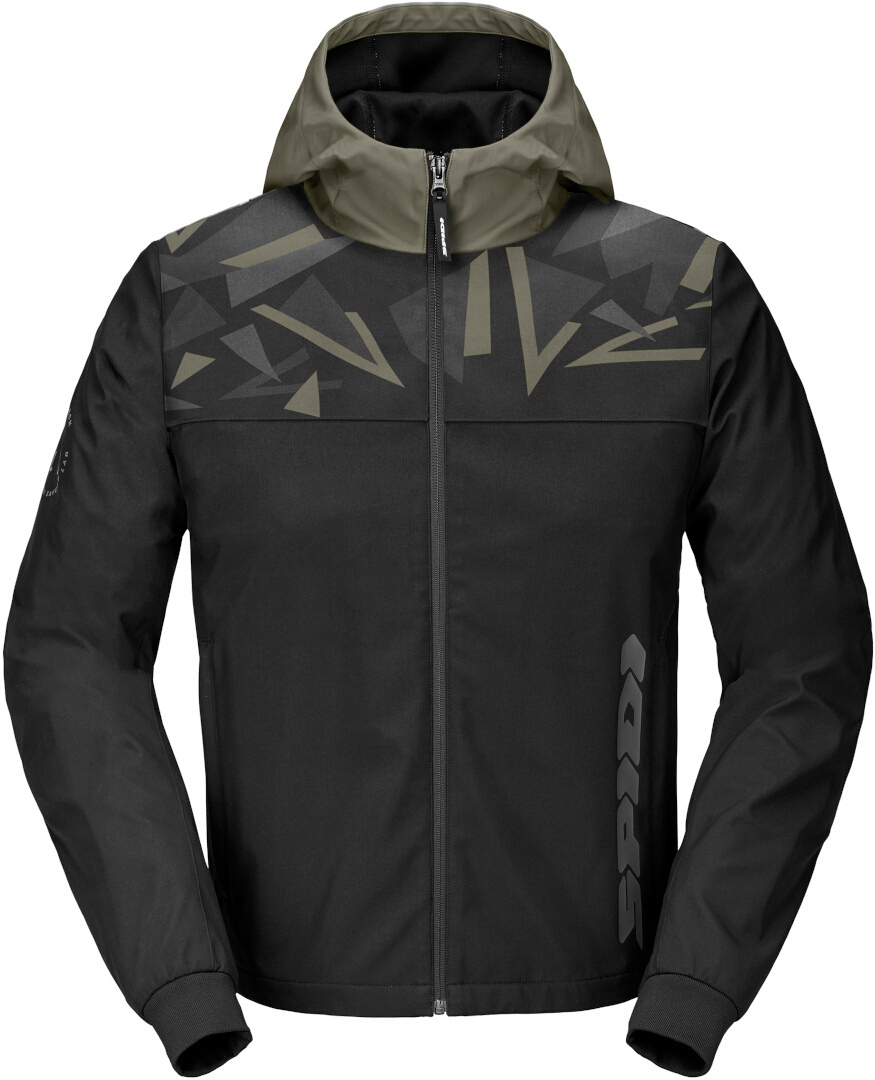 Spidi Evo Sport Hanorac de motocicletă Negru/Măsliniu L Figura 1