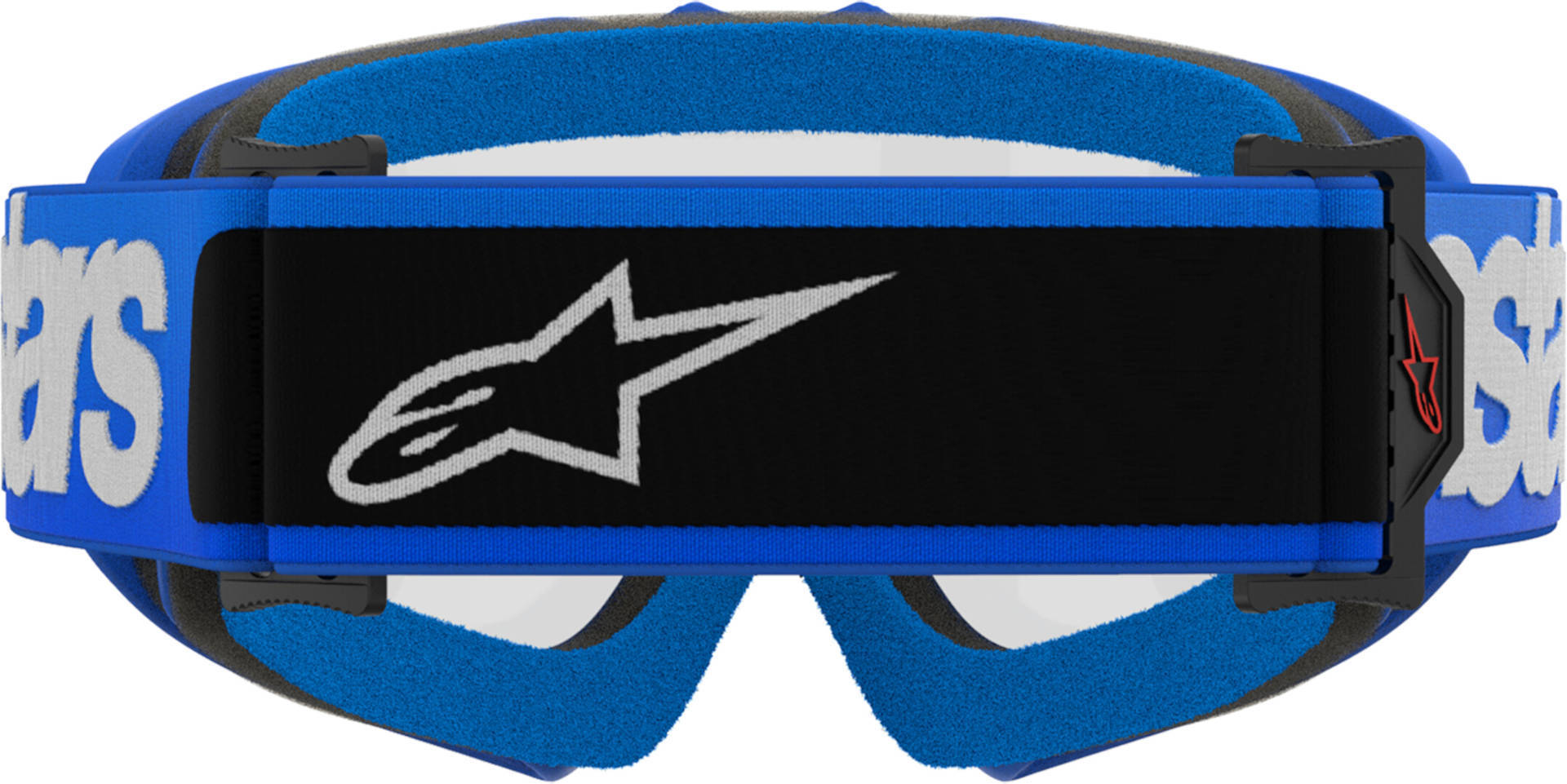 Alpinestars Vision Blaze Clear Ochelari de motocross pentru tineret Albastru/Alb Figura 4
