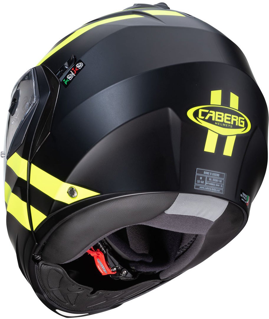 Caberg Duke II Superlegend Casco nero/giallo M (57/58) Figura 4