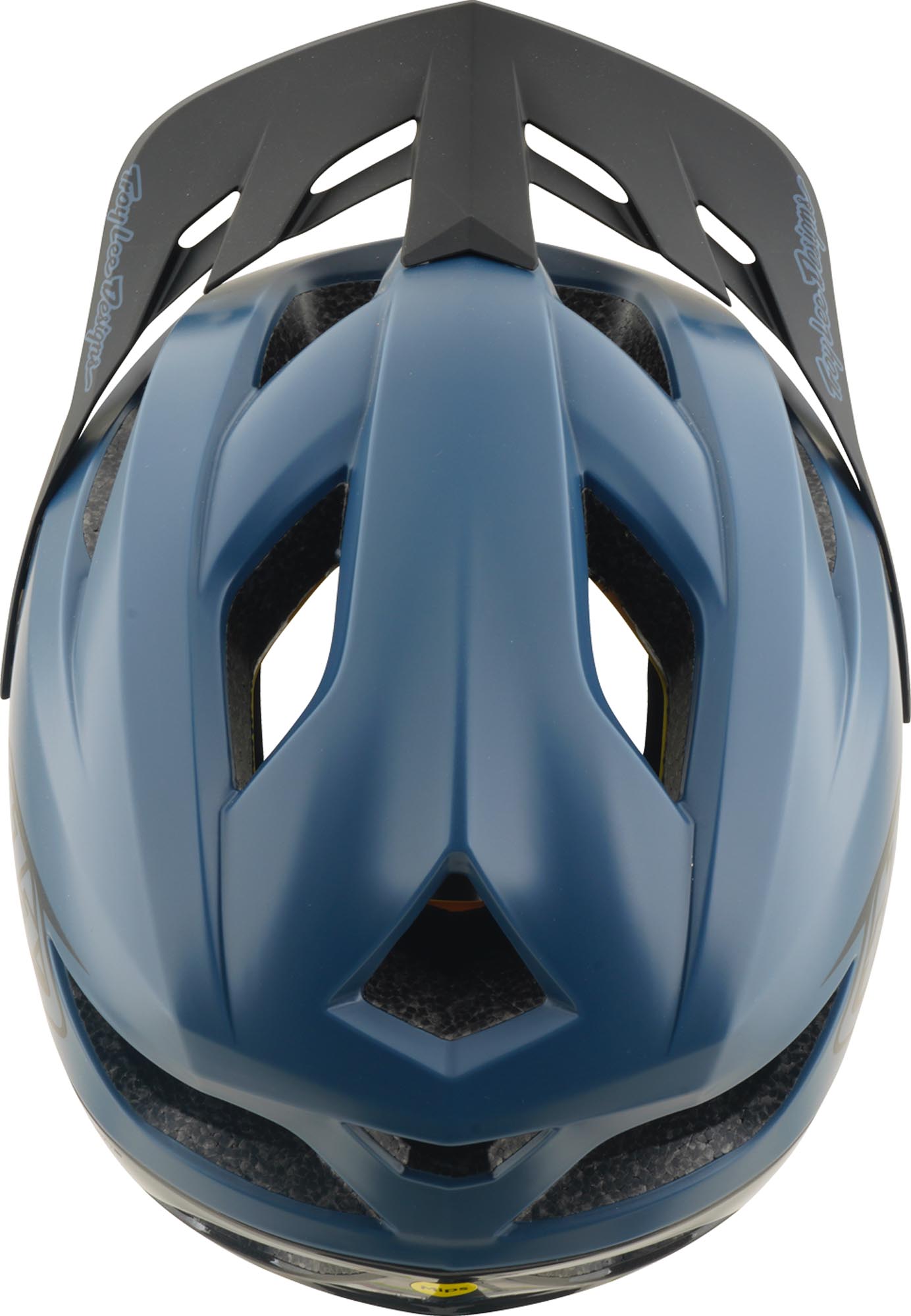 Troy Lee Designs Mips Flowline Point Bicycle Helmet blue matt/black M-L (57/59) Figure 8