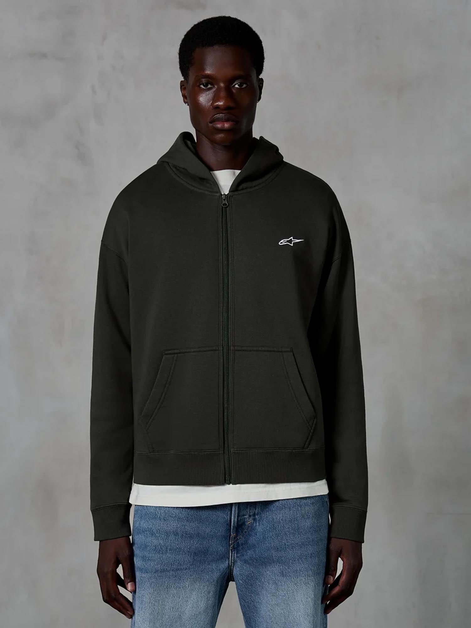 Alpinestars Essentials Ageless Zip Hoodie off schwarz XS Abbildung 3