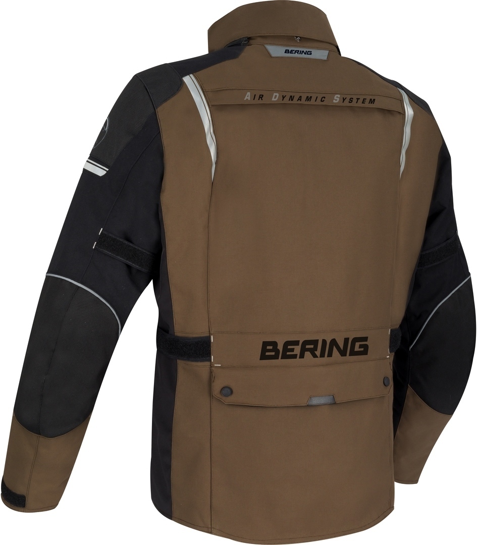 Bering Bronko Veste textile moto noir/marron L Figure 4