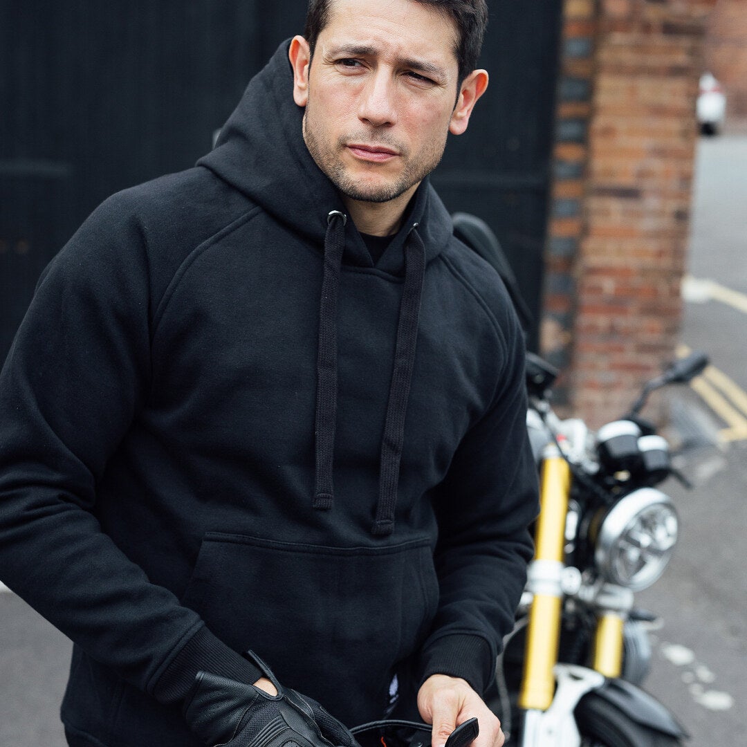 Merlin Stealth Pro D3O Motorcycle Hoodie black XL Figure 4