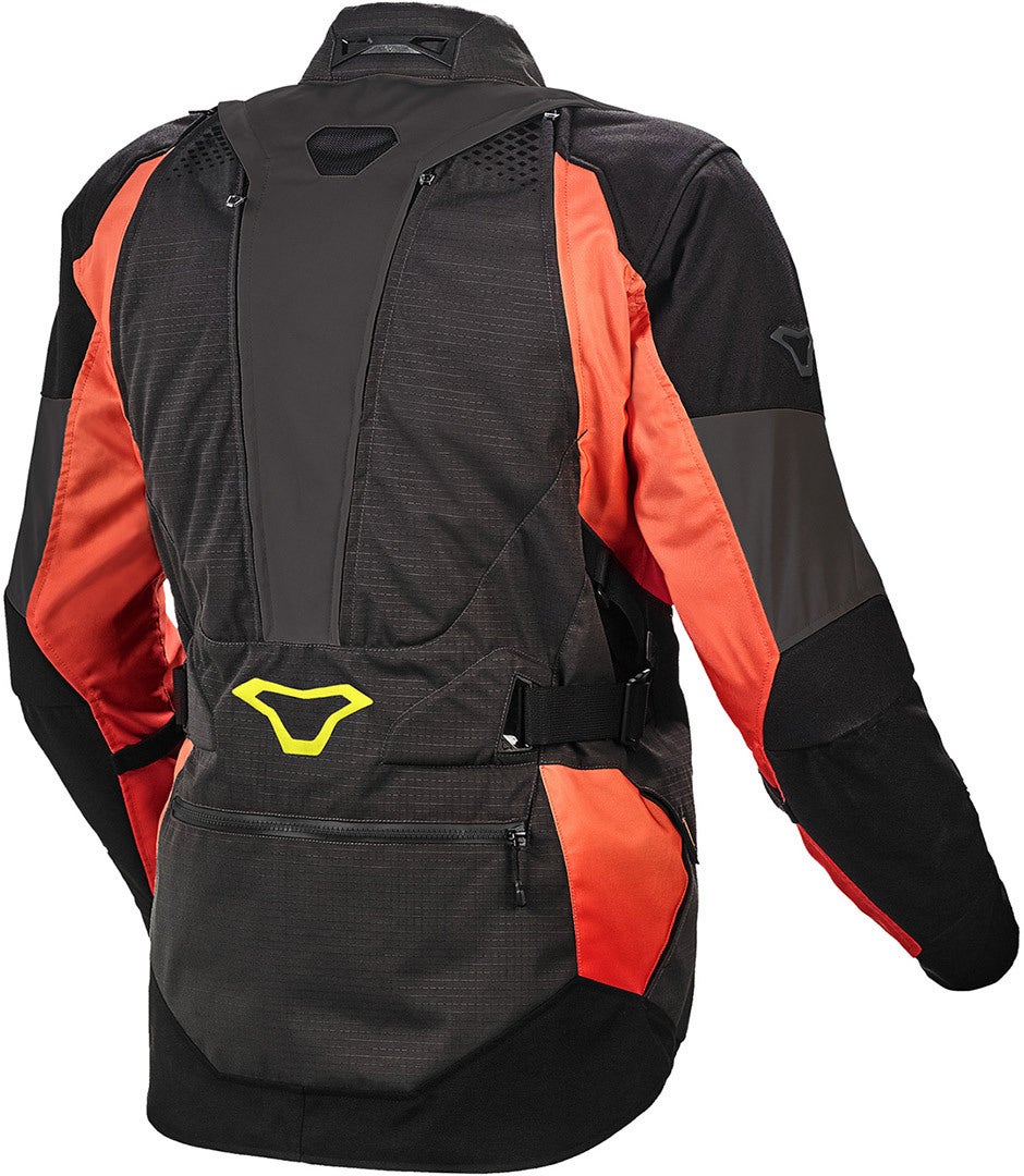 Macna Fusor Motorcycle Textile Jacket black/orange XXL Figure 2