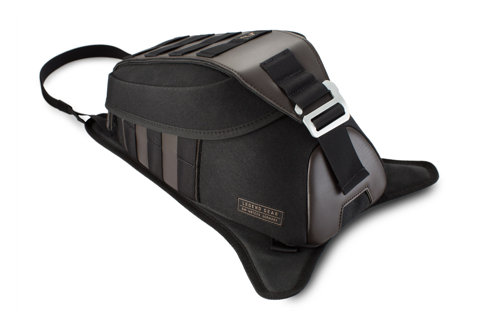 SW-Motech Legend Gear strap tank bag LT2 - 5.5 l. Fixare cureaua. Rezistent la stropi. Figura 1