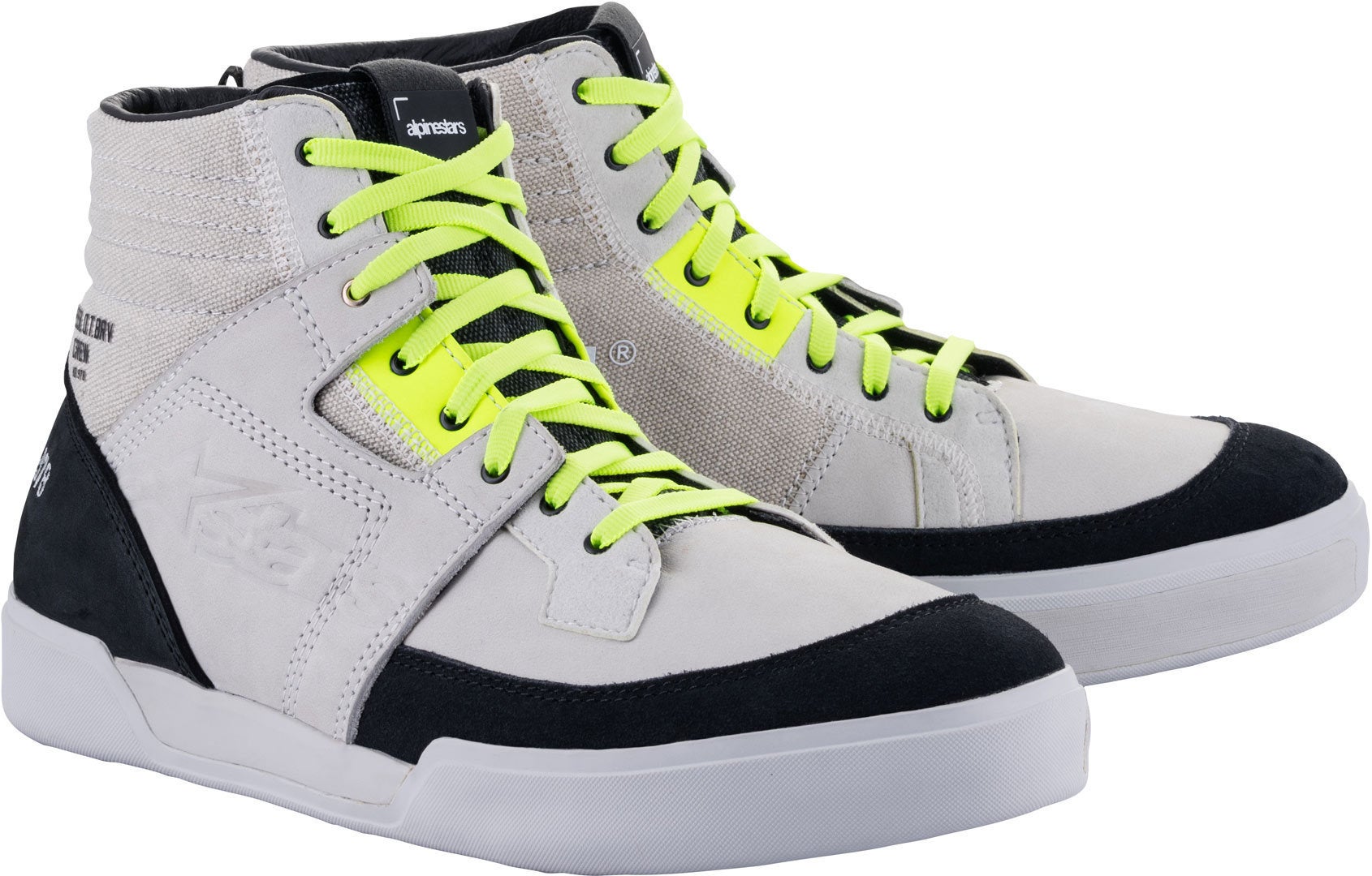 Alpinestars AS-DSL Akio Chaussures de moto Gris clair/vert 7 (39) Figure 1
