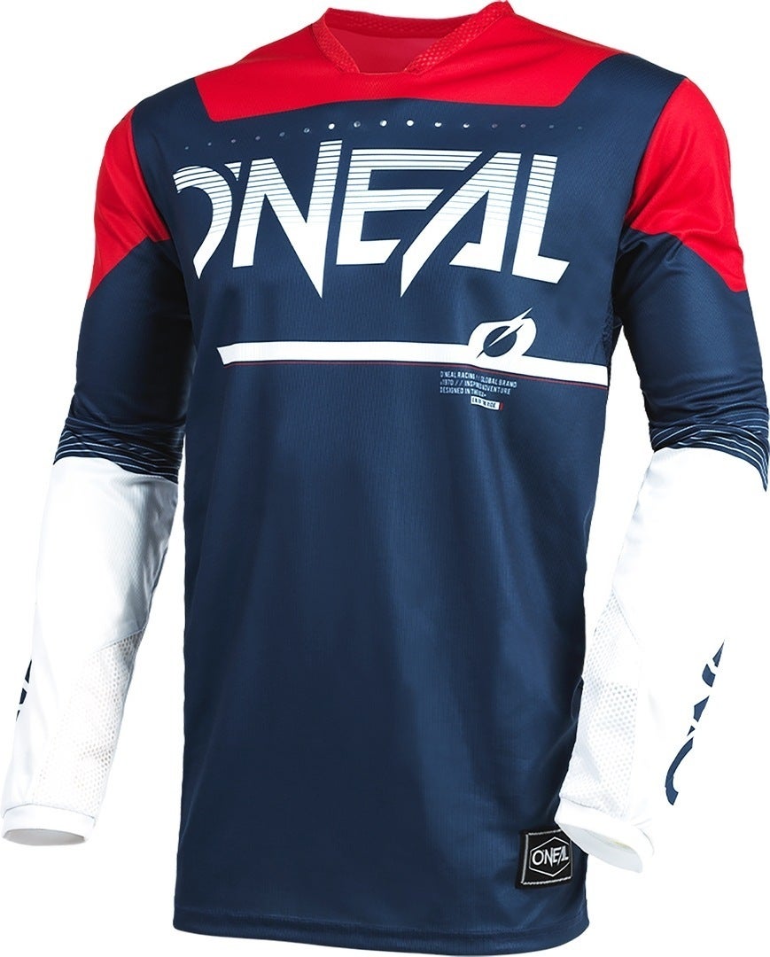 Oneal Hardwear Surge Maglia Motocross blu/rosso XL Figura 1
