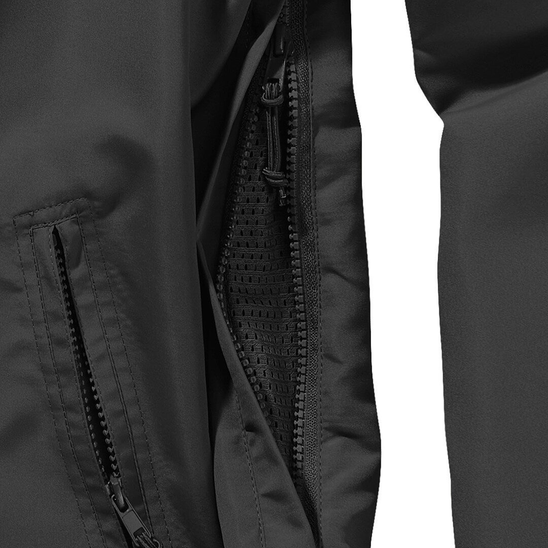 Brandit Summer Windbreaker Capuche noir M Figure 2