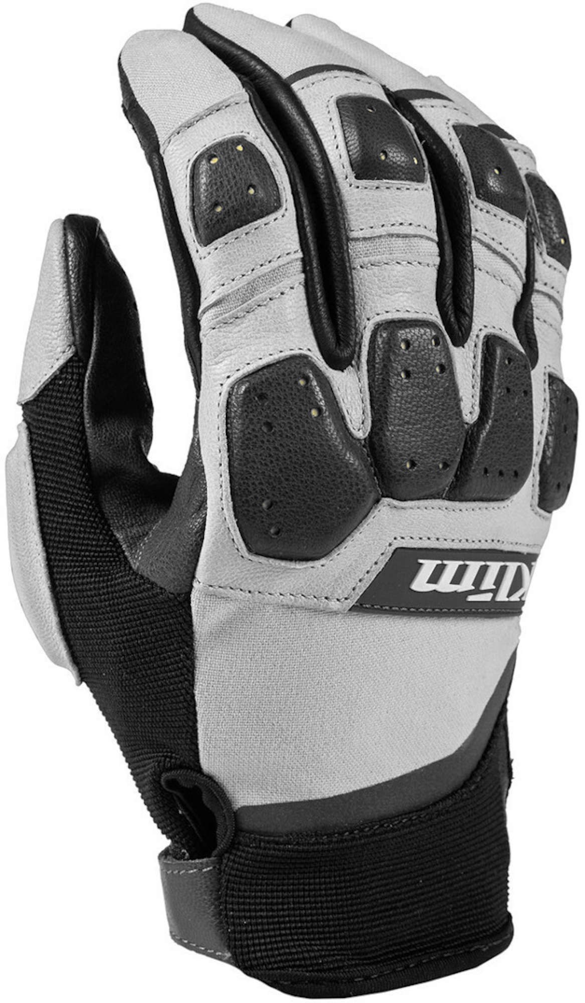 Klim Dakar Pro 2023 Motorcykelhandsker sort/grå 2XL Figur 1