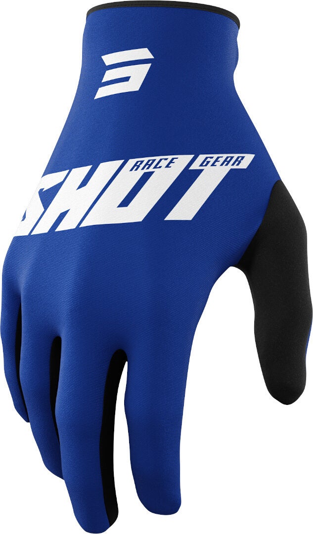 Shot Draw Burst Motocross handsker blå/hvid 9 Figur 1