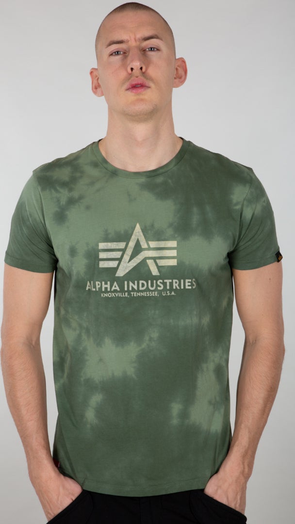 Alpha Industries Batik T-Shirt Vert clair/vert foncé 3XL Figure 1