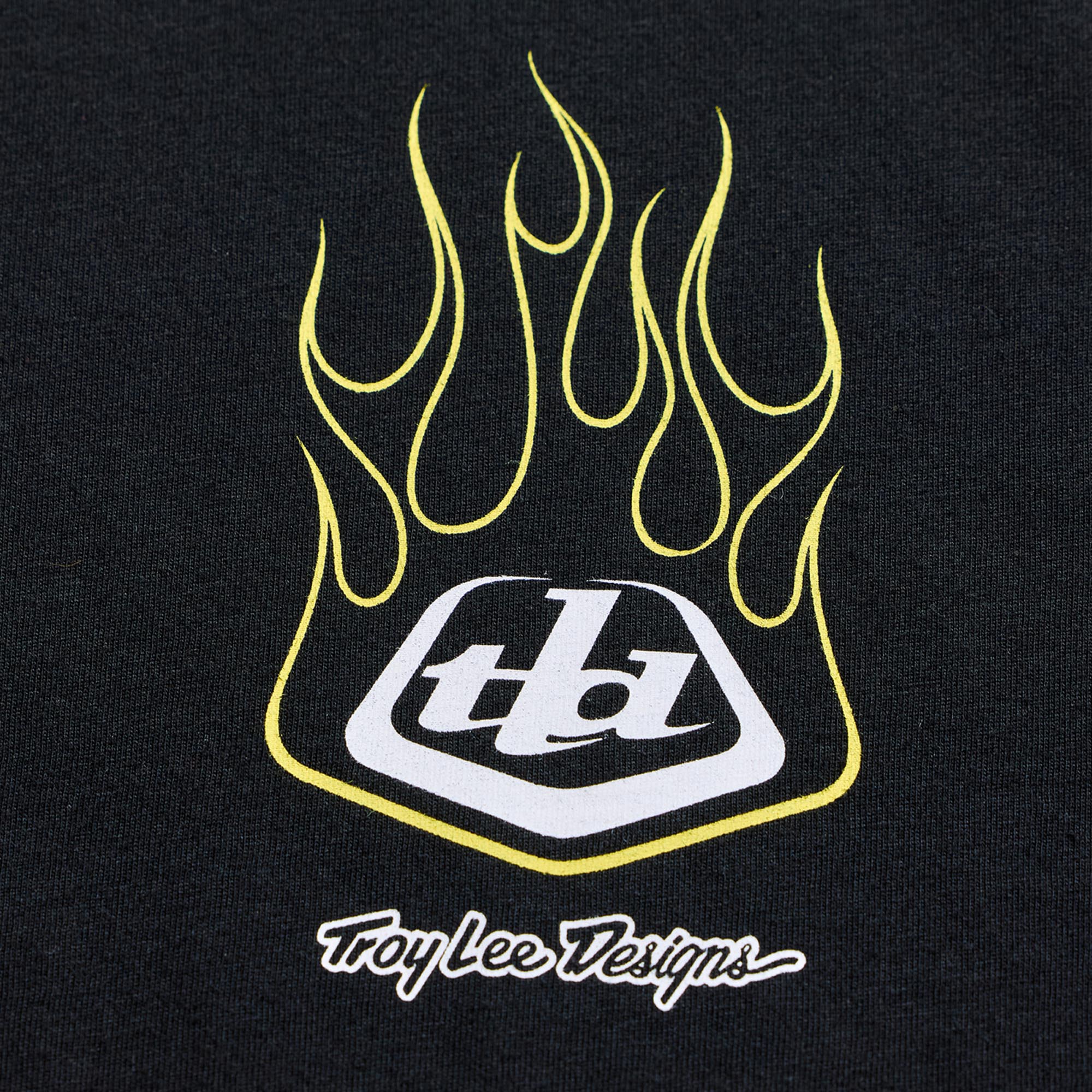 Troy Lee Designs Flame2 T-Shirt schwarz S Abbildung 5