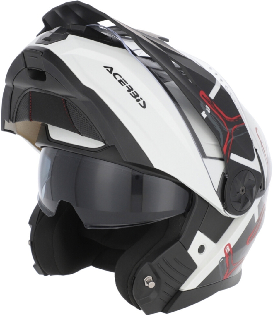 Acerbis Rider Graphic Casco bianco/nero S (55/56) Figura 14