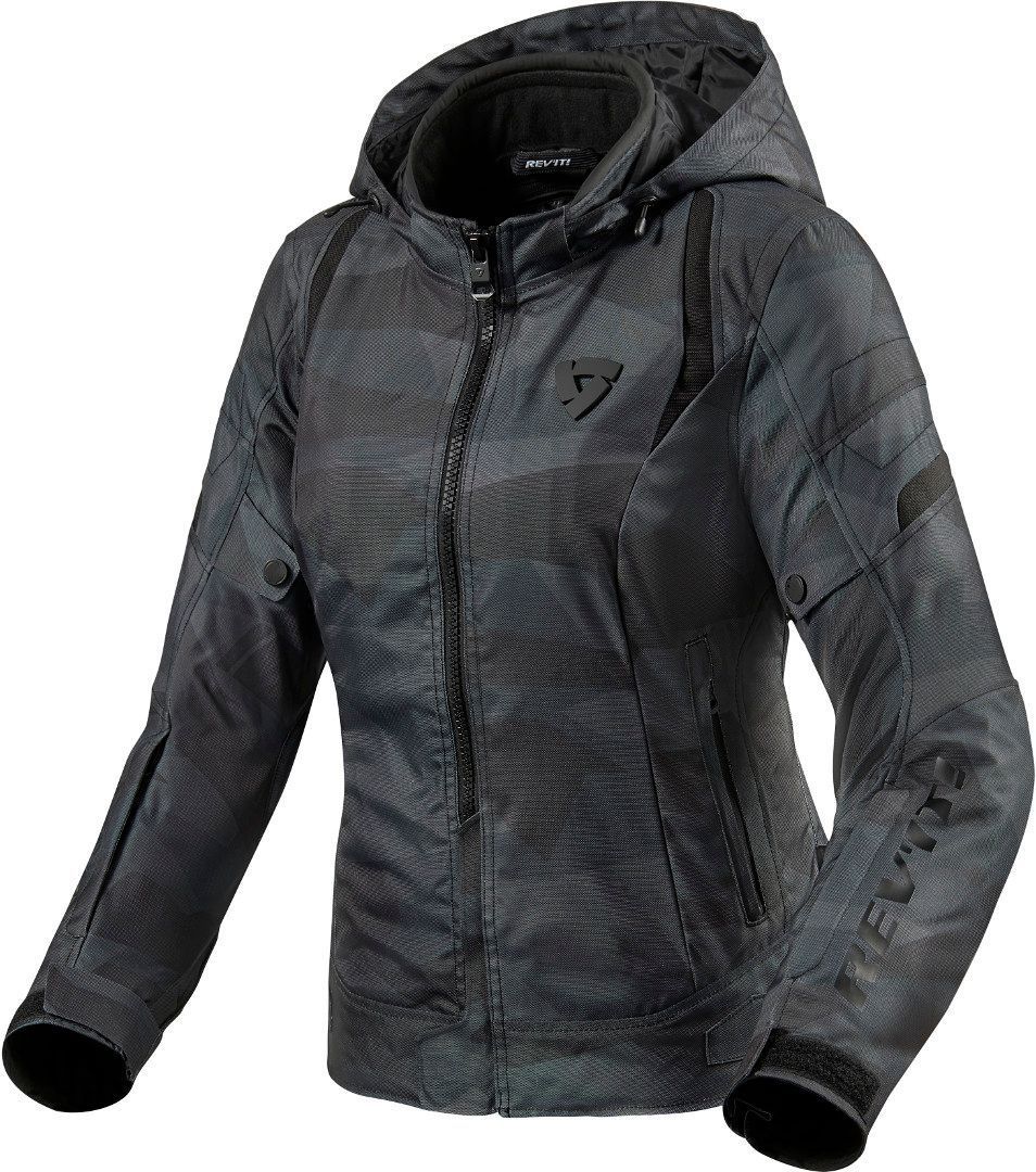 Revit Flare 2 Damen Motorrad Textiljacke dunkles camouflage 40 Abbildung 1