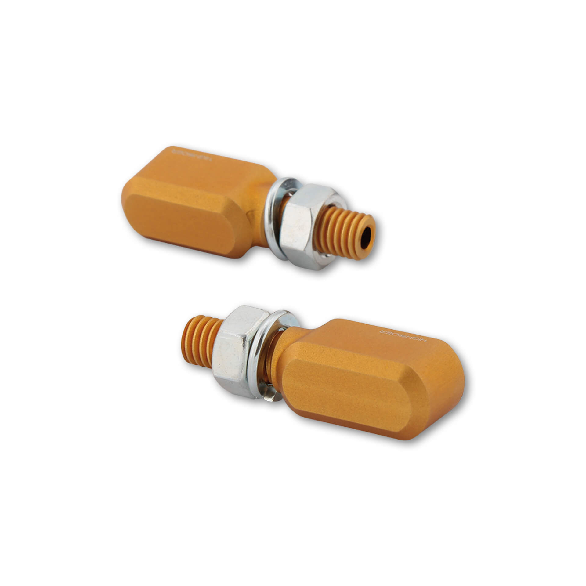 HIGHSIDER LED Blinker LITTLE BRONX Guld Figur 4