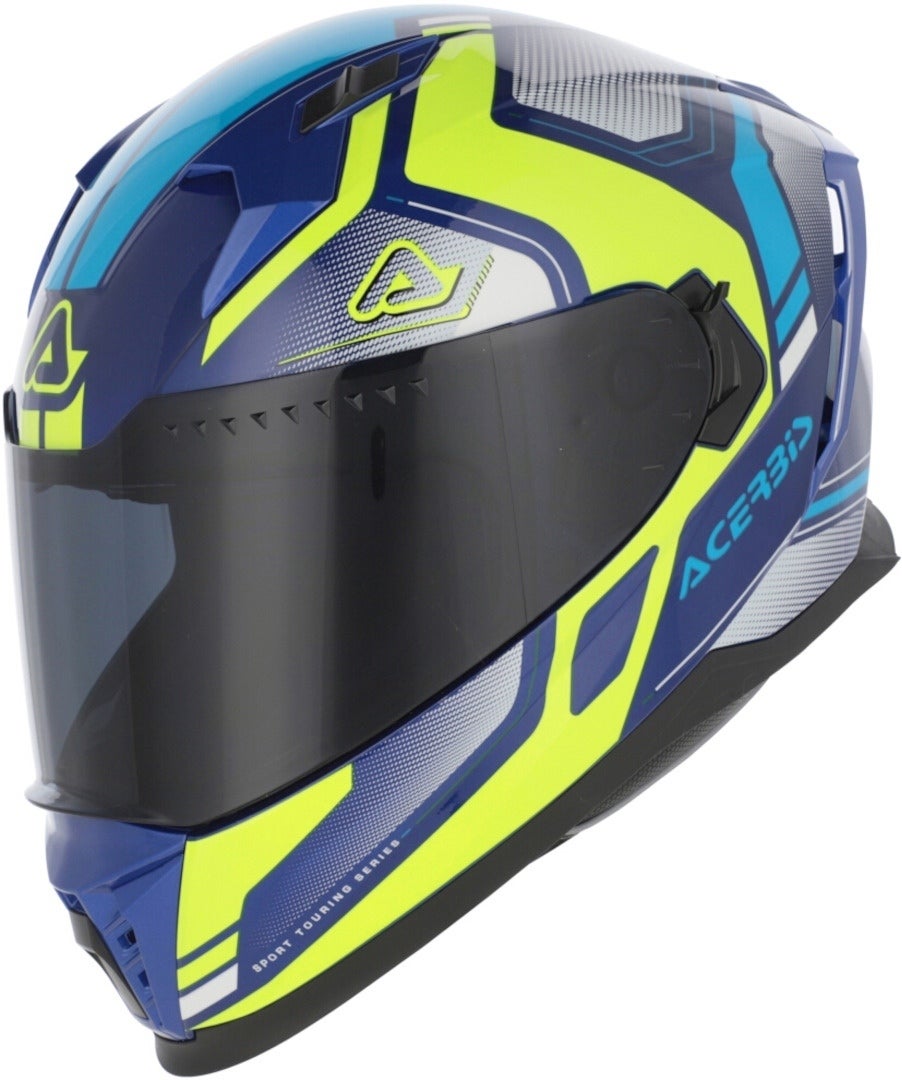 Acerbis X-Way Graphic 헬멧 파란색/노란색 남성 (57/58) 그림 10