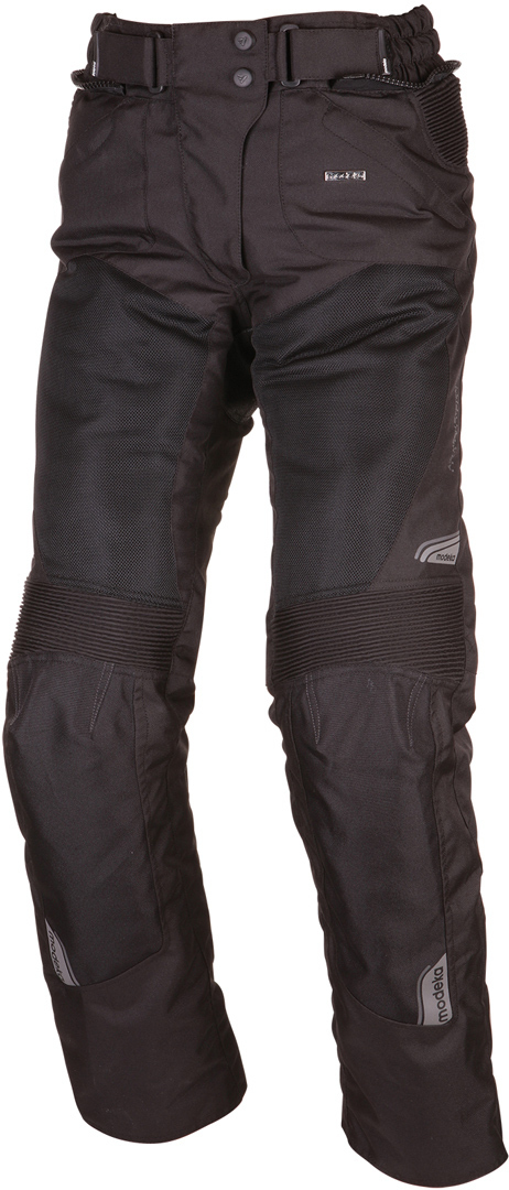 Modeka Upswing Dame tekstil bukser Sort 46 Figur 1