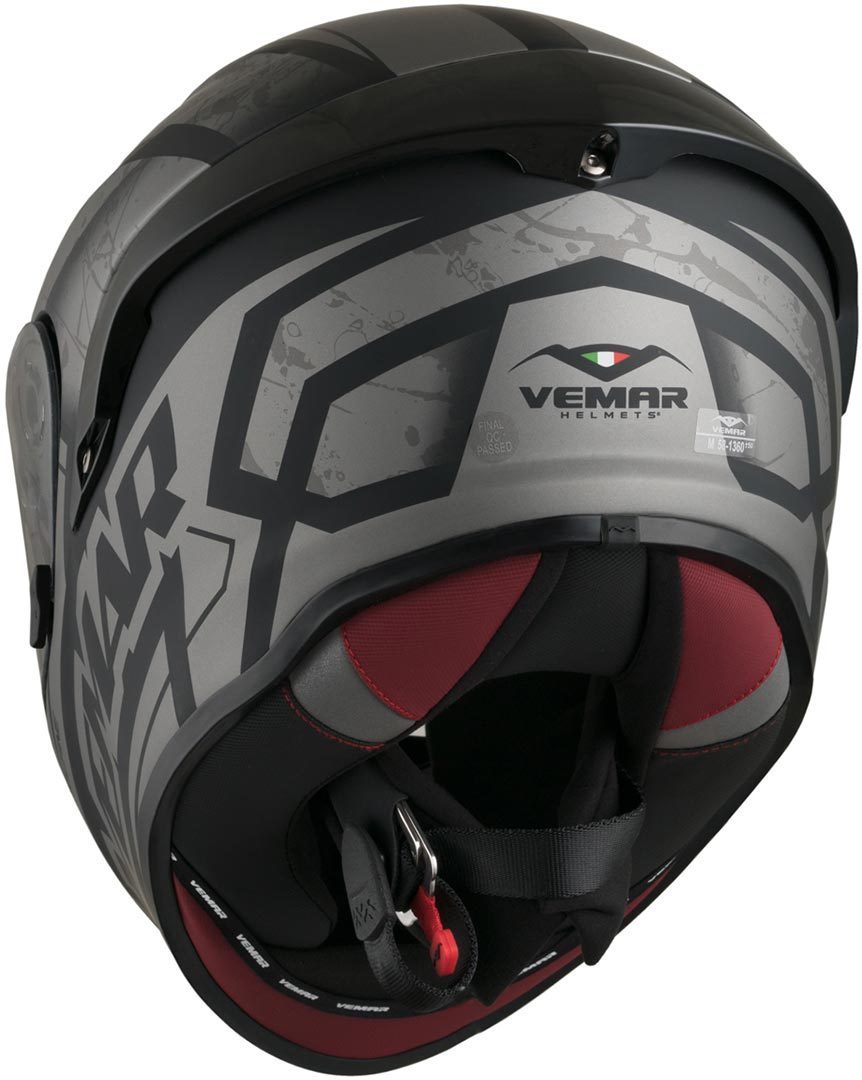 Vemar Hurricane Claw Casco negro/gris S (55/56) Figura 4