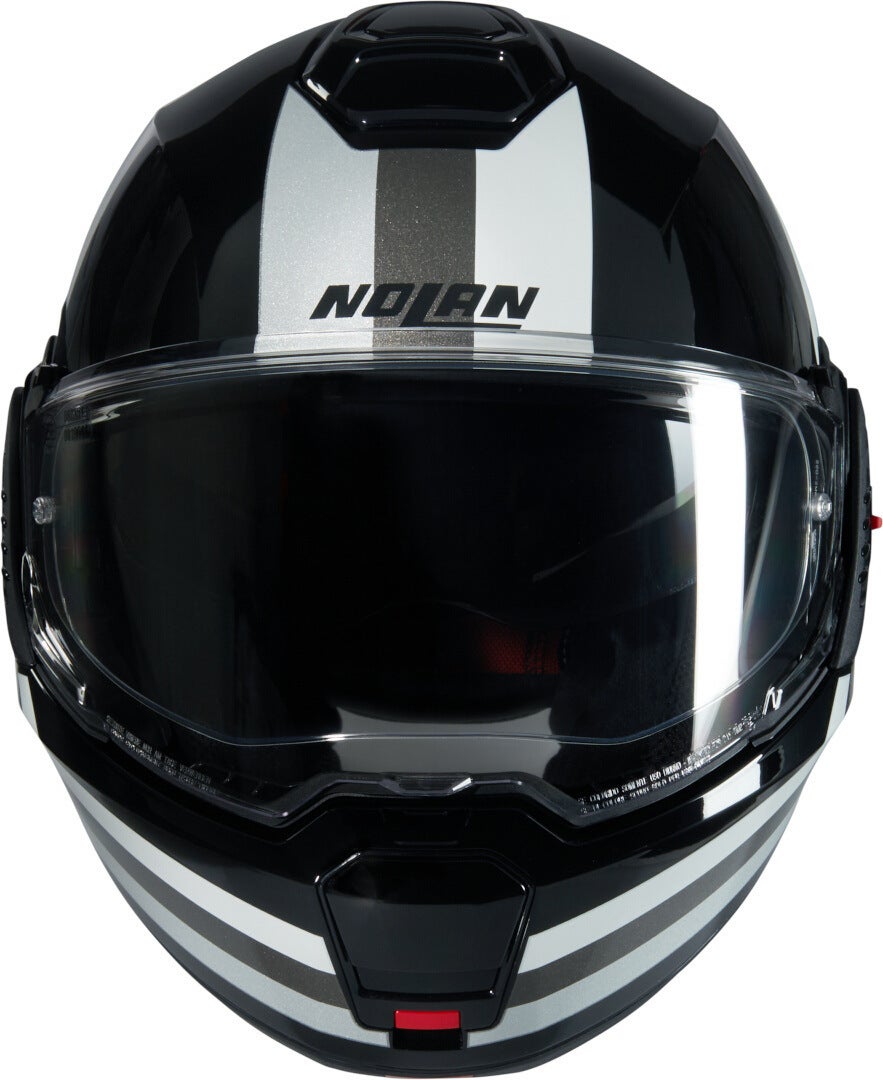 Nolan N120-1 Lineo N-Com Casco nero/bianco/argento M (58) Figura 3