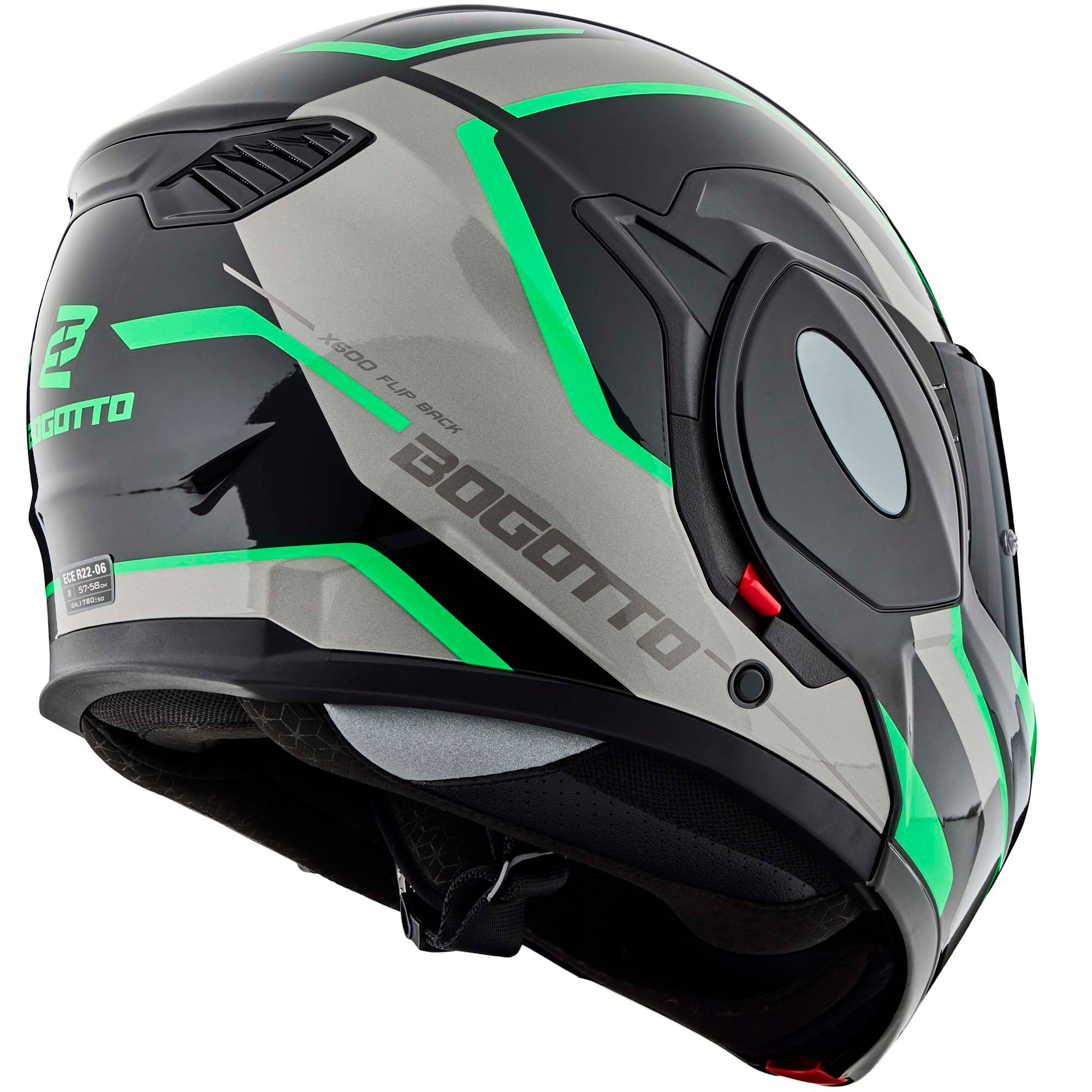 Side view of Bogotto FS-X600 Vyda Helmet