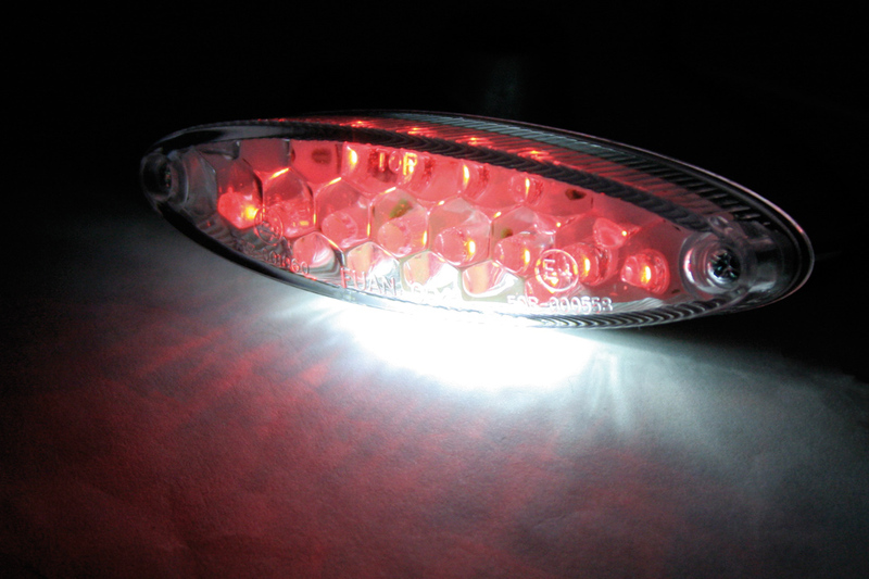 HIGHSIDER smart Number1 LED Mini Baklykta Klar Med Registreringsskylt Ljus (1st) Figur 3