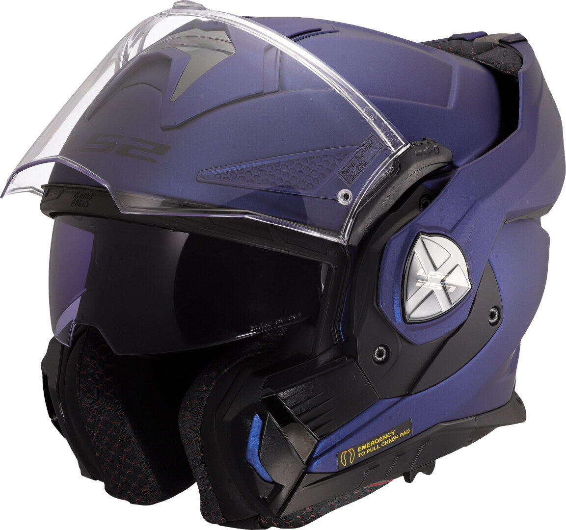LS2 FF901 Advant X Solid Kypärä Sininen Matt M (57/58) Kuva 9