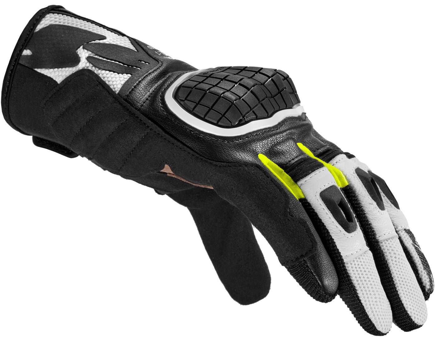 Spidi G-Warrior Motorradhandschuhe schwarz/weiß L Abbildung 2