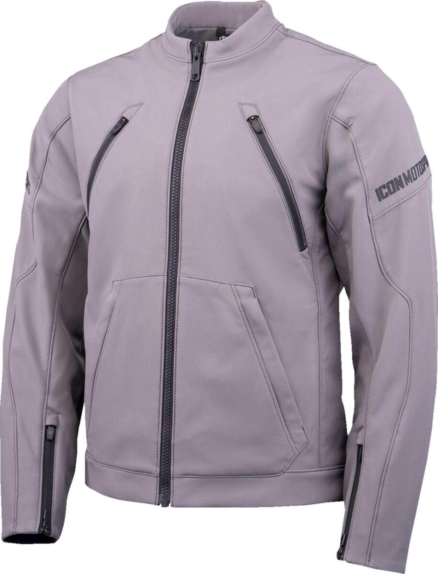 Icon Merc 3 Veste Textile moto gris 3XL Figure 1