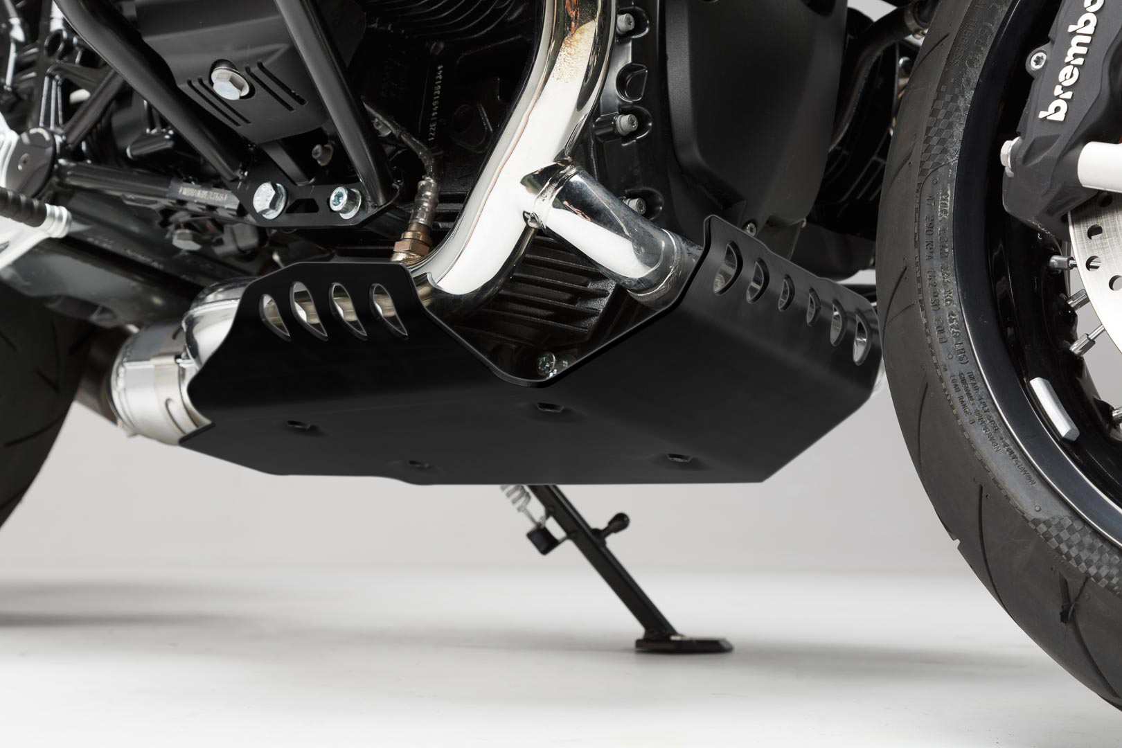 SW-Motech Motorskydd - Svart. BMW R nineT / Pure / Scrambler. Figur 1