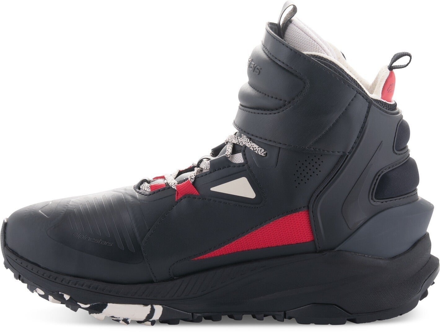 Alpinestars Speedstreet Motorcykel sko sort/rød 4,5 Figur 6
