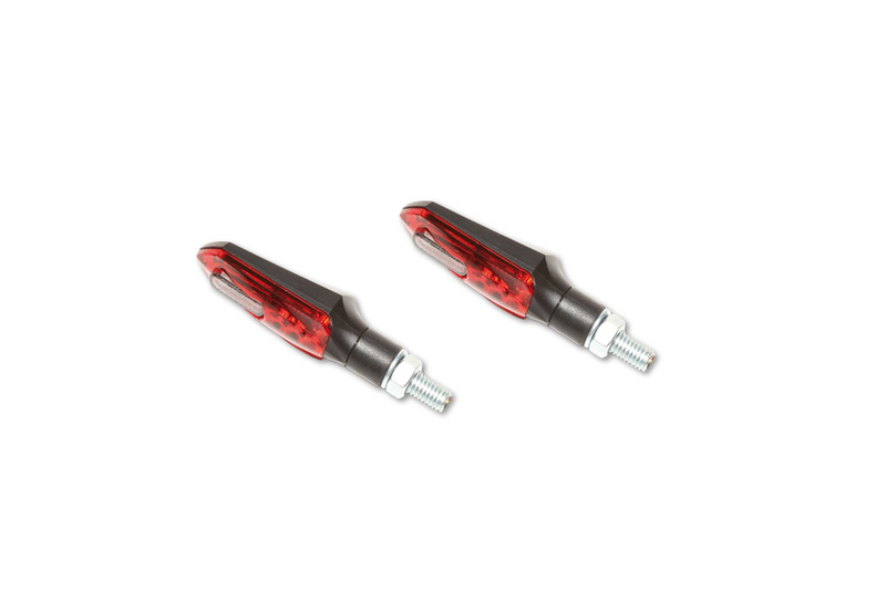 HIGHSIDER smart ARROWHEAD 3in1 LED-indikator, bakljus, bromsljus, tonad/röd Figur 1