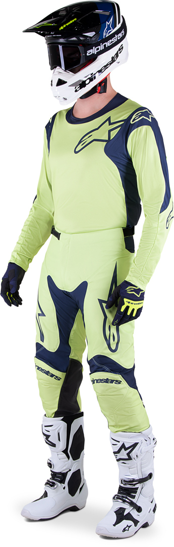 Alpinestars Racer Hoen Tricou de motocross galben M Figura 3