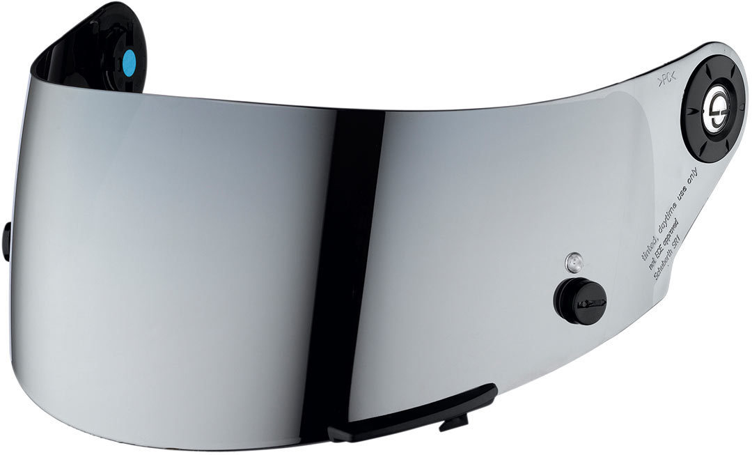 Schuberth SV3 SR2 / SR1 Tear-Off Vizor Argint de iridiu Figura 1