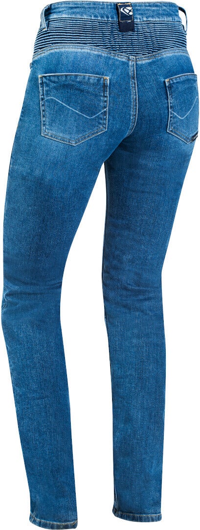 Ixon Cathelyn Damen Motorradjeans blue stone waschung S Abbildung 2