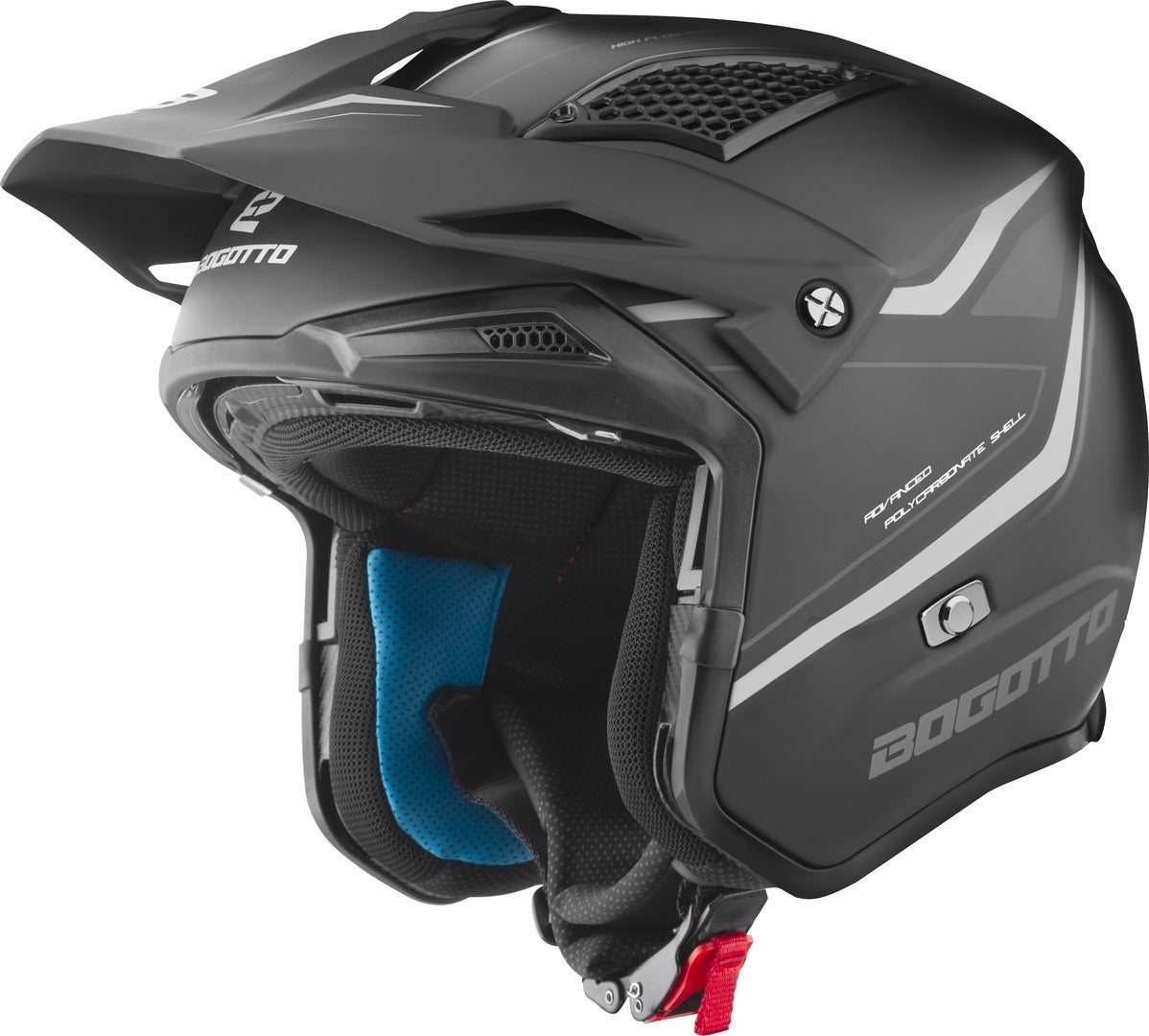 Side view of Bogotto Radic WN-ST 22.06 Helmet