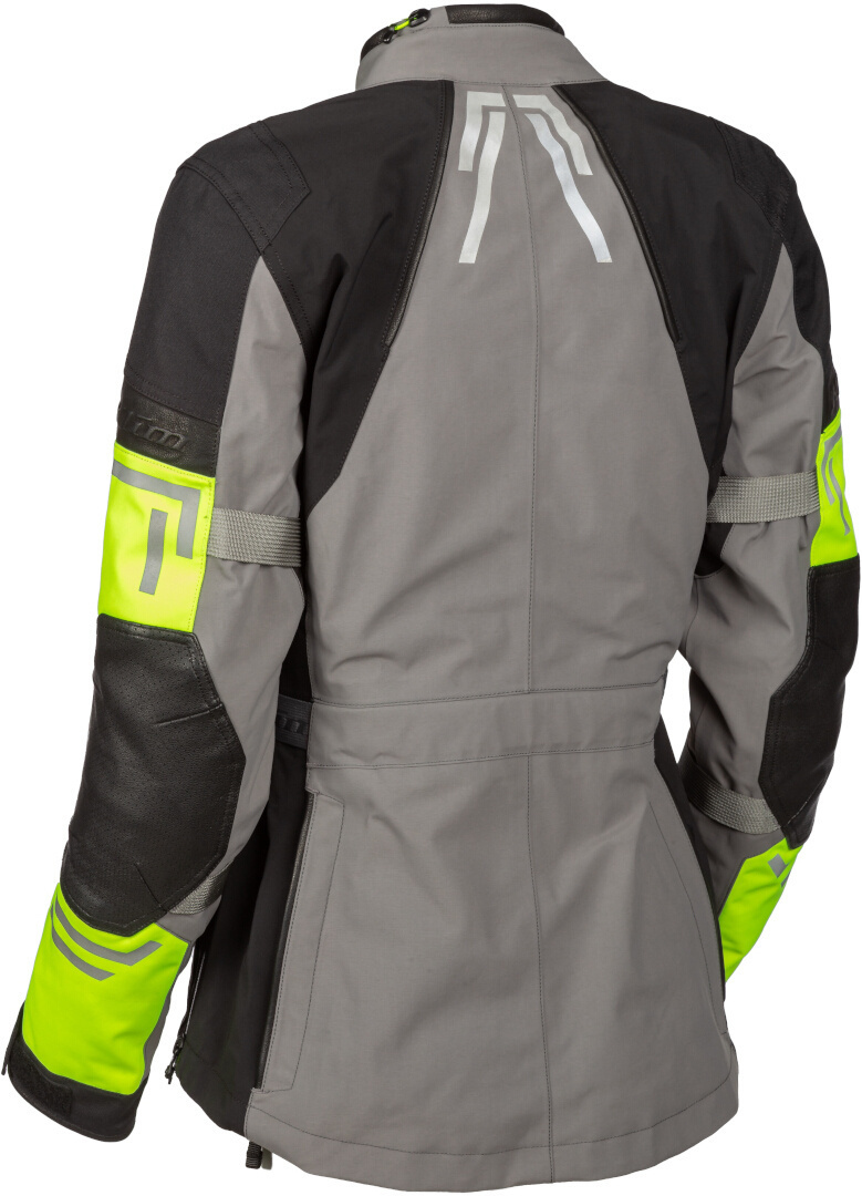 Klim Altitude 2023 Motorcycle Textile Jacket grey/black/yellow L Figure 2