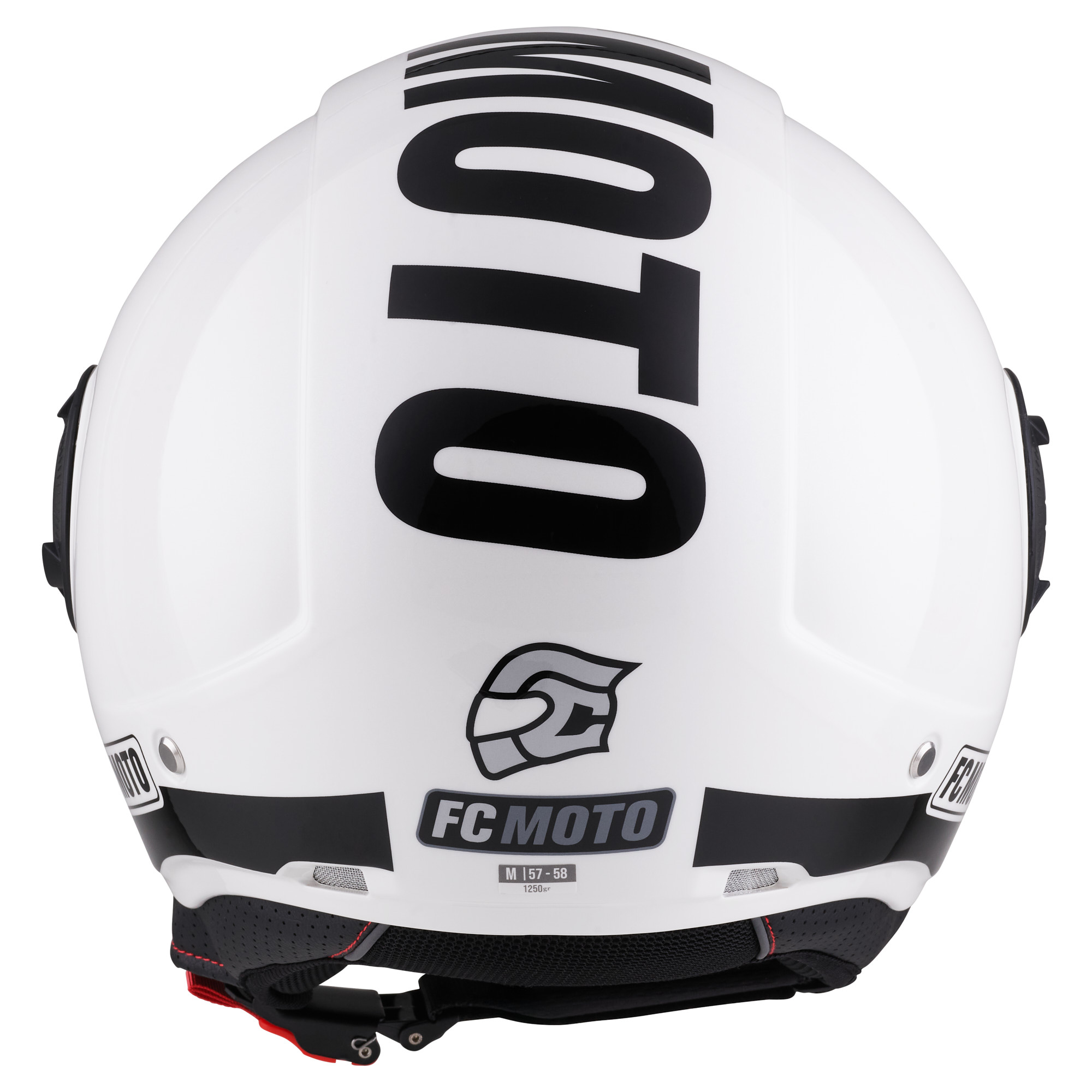 FC-Moto Ralgo Casco Jet bianco/nero S Figura 4