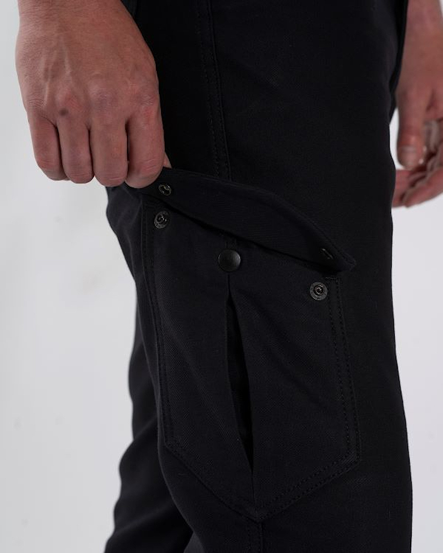 Rokker Black Jack Slim 오토바이 섬유 바지 42 L30 그림 5