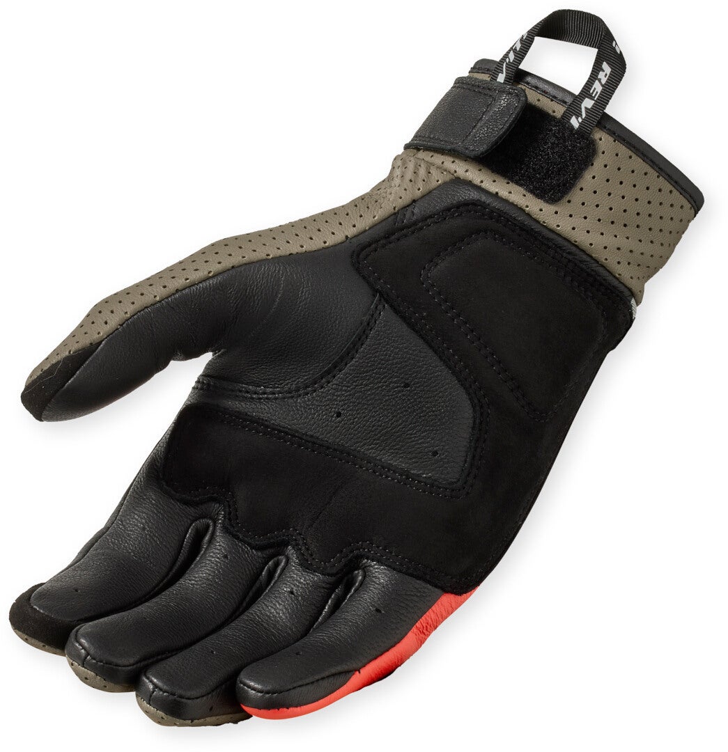 Revit Lewisville Motorrad Handschuhe sand/rot 3XL Abbildung 2