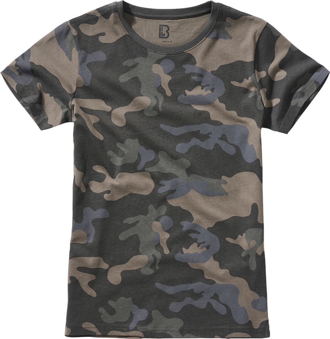 Brandit Women's Dark Camouflage T-Shirt
