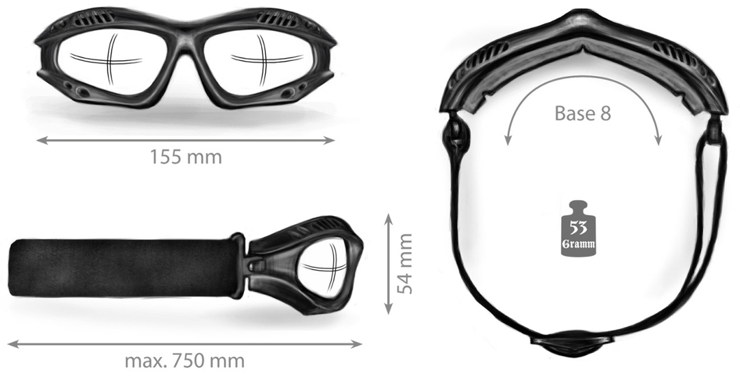 Helly Bikereyes Hellrider Ochelari de motocicletă Clar Figura 2