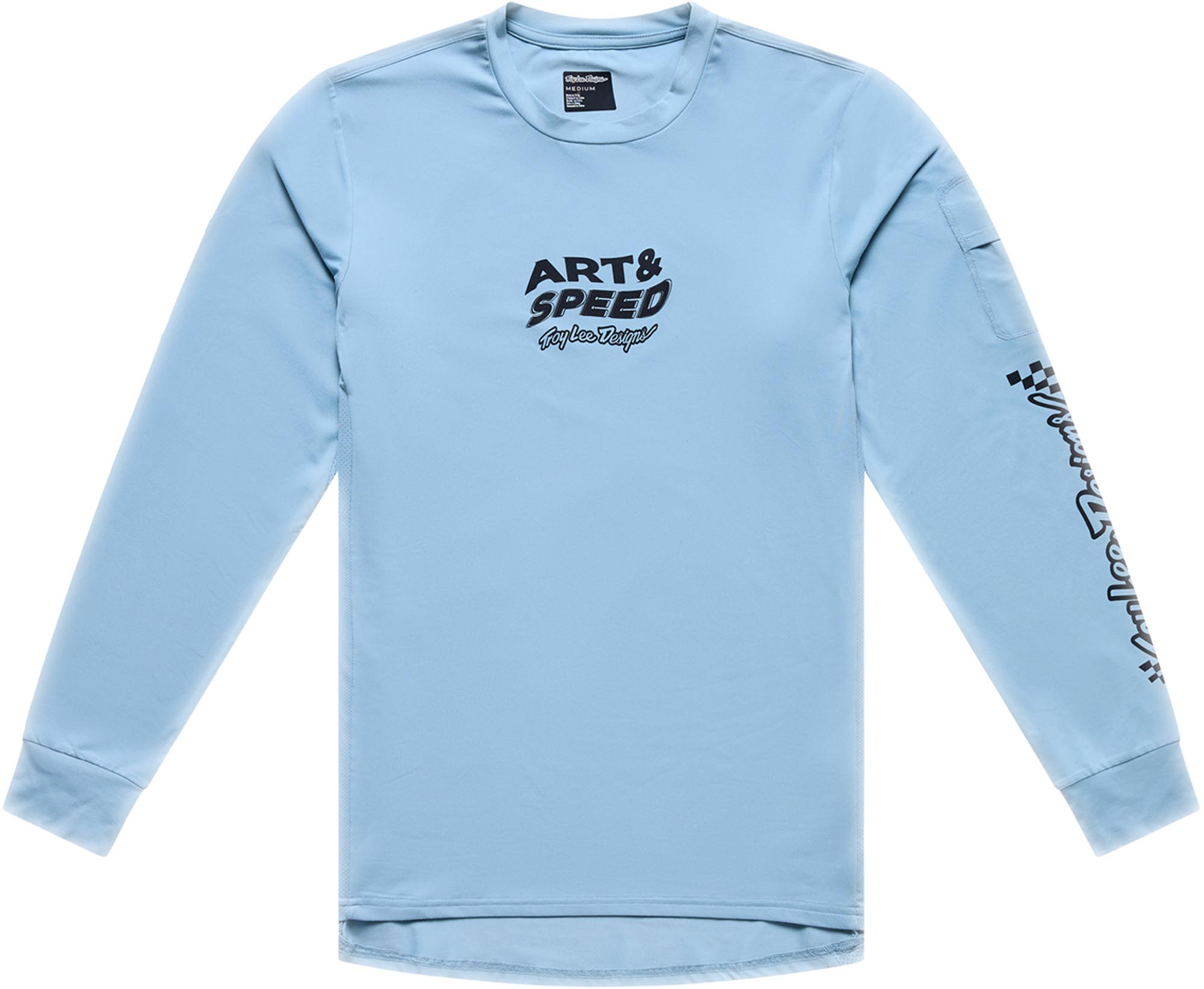 Troy Lee Designs Ruckus Ride Waves Bicycle Jersey S Figure 1
