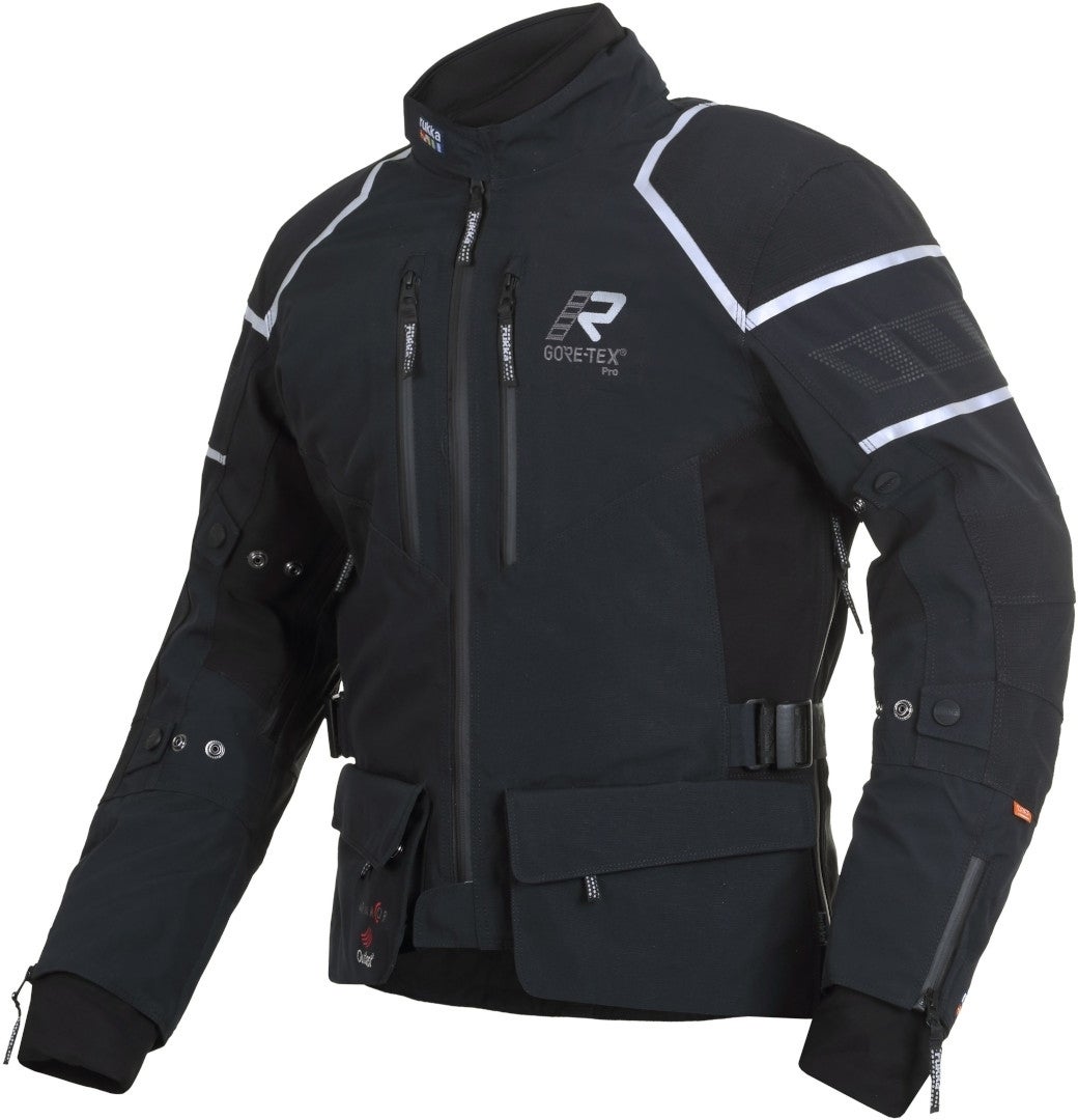 Rukka Exegal Gore-Tex Veste textile de moto Noir/Blanc 52 Figure 1