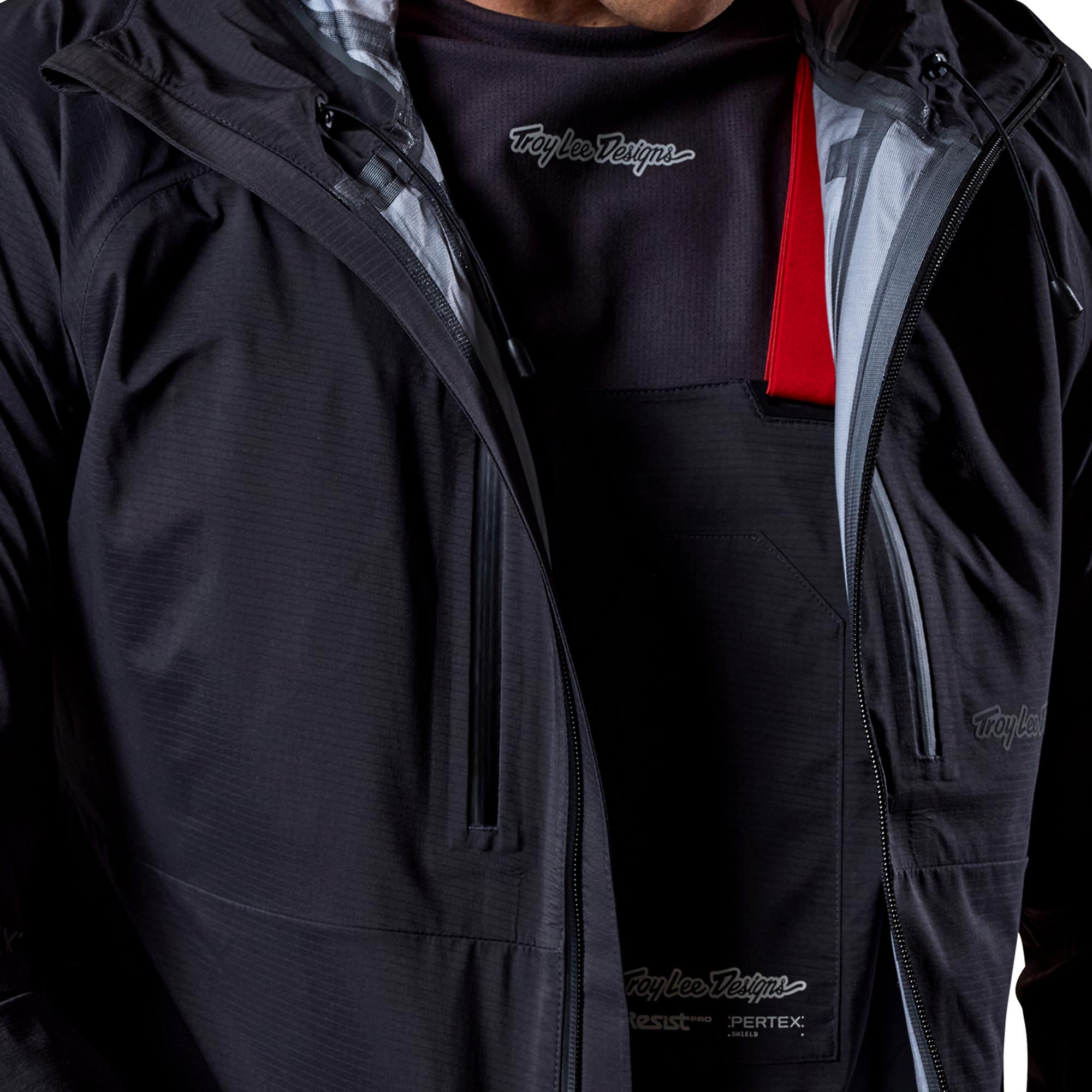 Troy Lee Designs Resist Pro Waterproof Bicycle Jacket XXL Figure 3