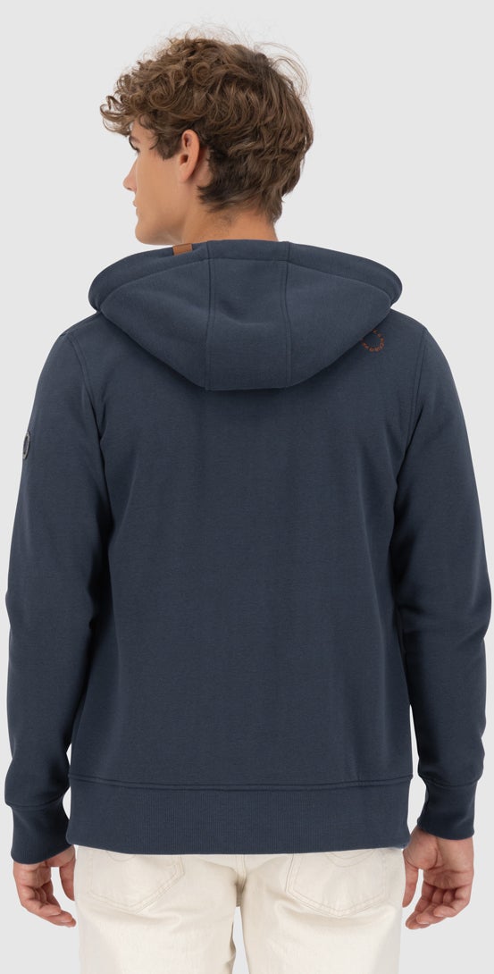 Alife And Kickin TrasherAK A Zip Hoodie Zip Hoodie dark blue 2XL Figure 4