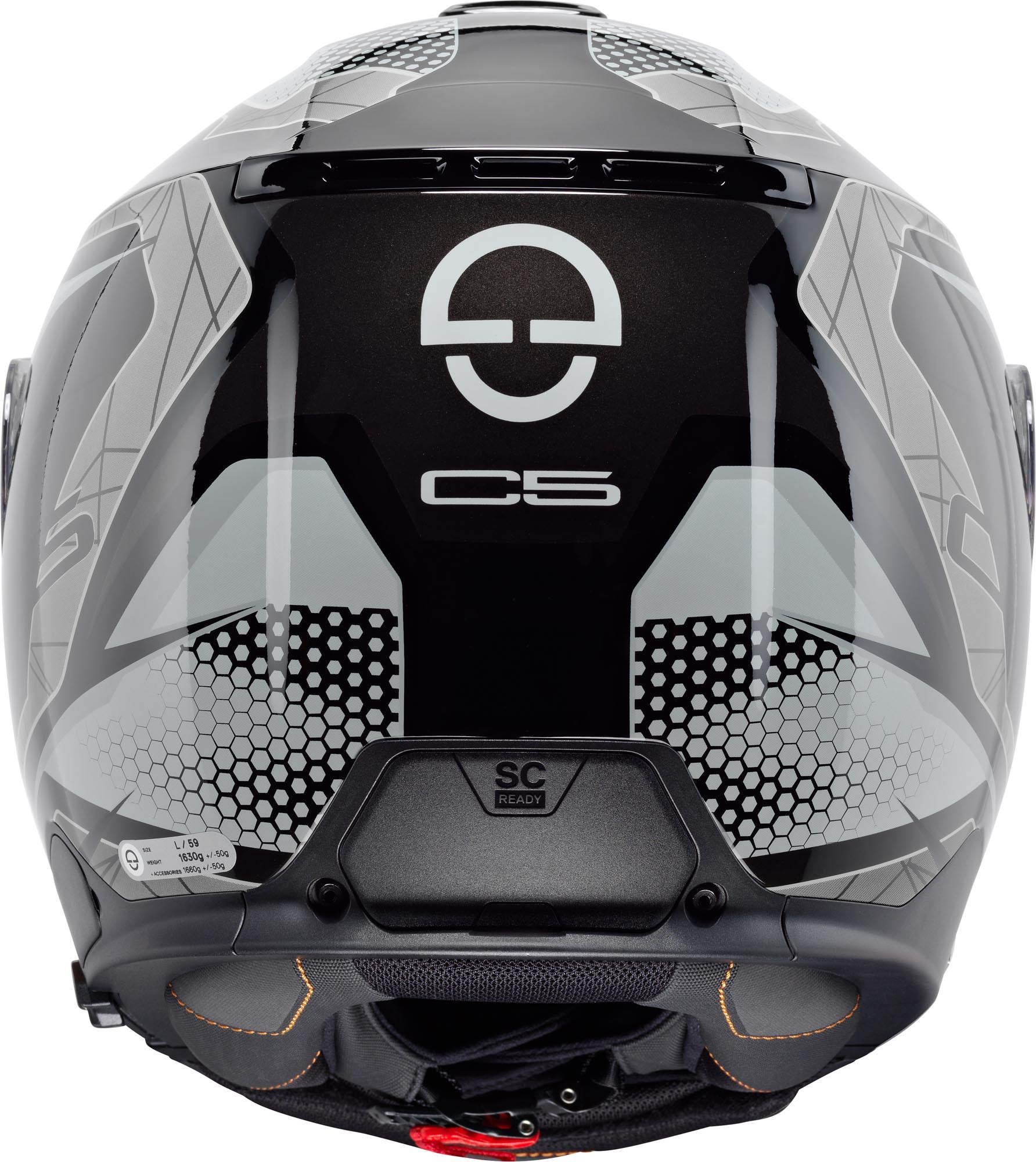 Schuberth C5 Velocity Hjälm grå XS (53) Figur 3