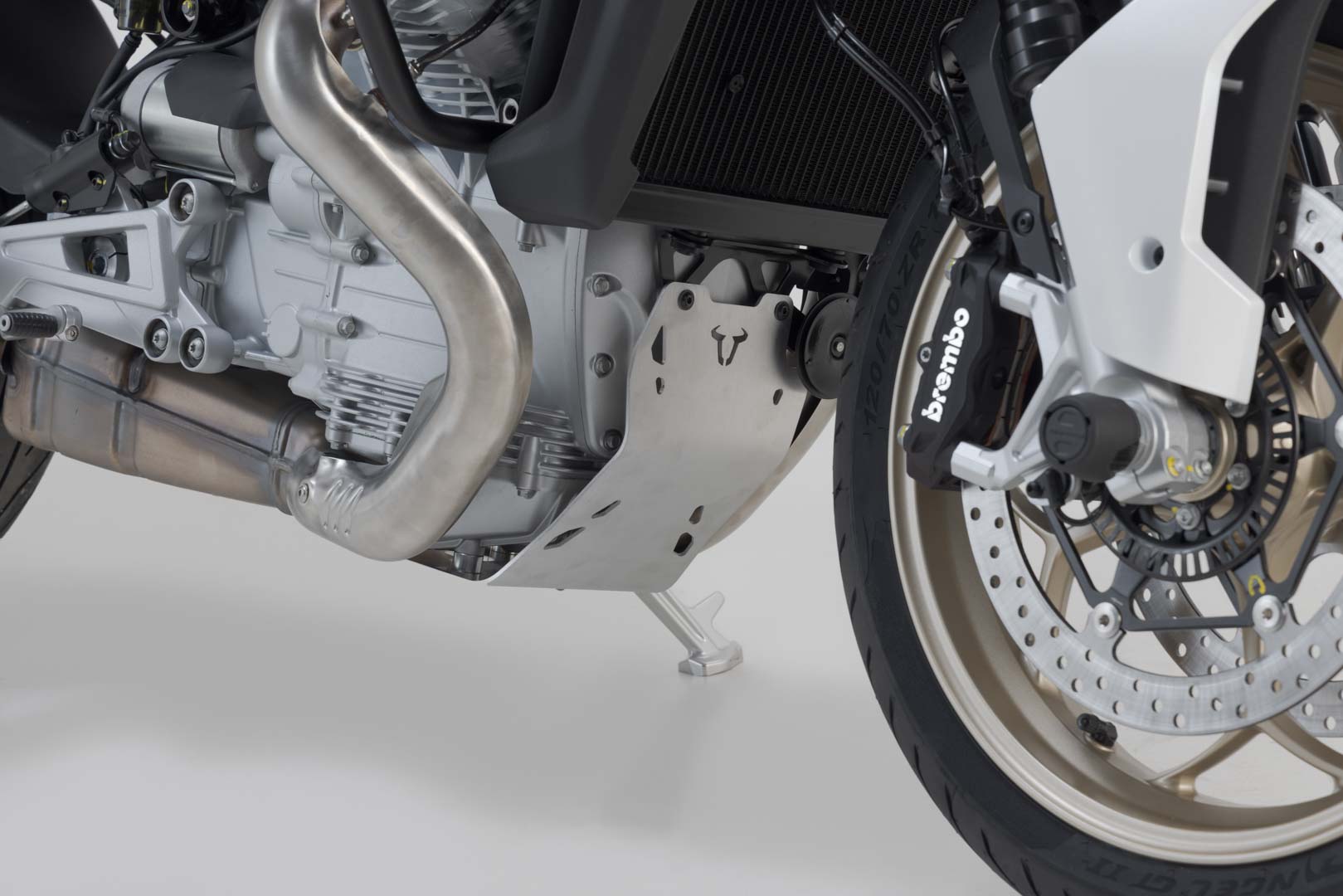 SW-Motech Motorskydd - Silver. Moto Guzzi V100 Mandello/S. Figur 4
