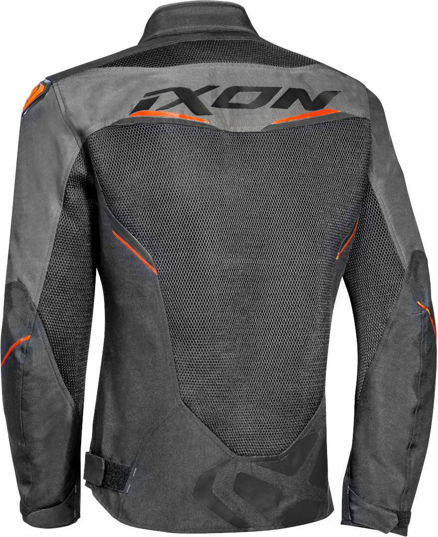 Ixon Draco Motorcycle Textile Jacket black/grey/orange M Figure 2