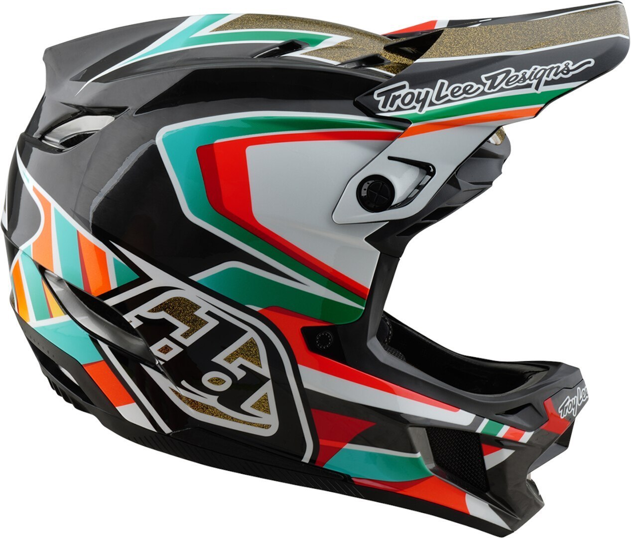 Troy Lee Designs D4 Mips Frames Cască de coborâre din carbon XXL (62/63) Figura 6