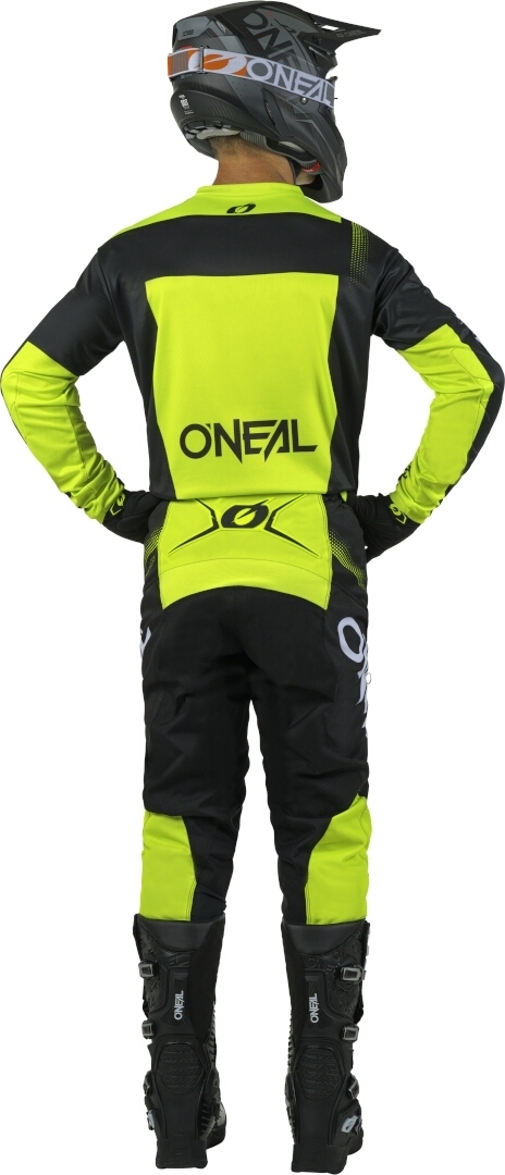 Oneal Element Racewear Motocross bukser sort/neon 36 Figur 4